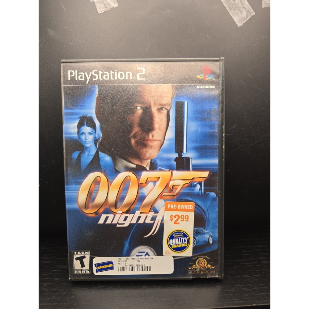 James Bond 007: Nightfire (Sony PlayStation 2) First Person Shooter Video Game